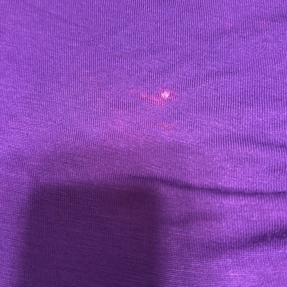 Vintage Western Connection 2 Piece Purple Embellished Boxy Blouse and Skirt - Picture 6 of 9